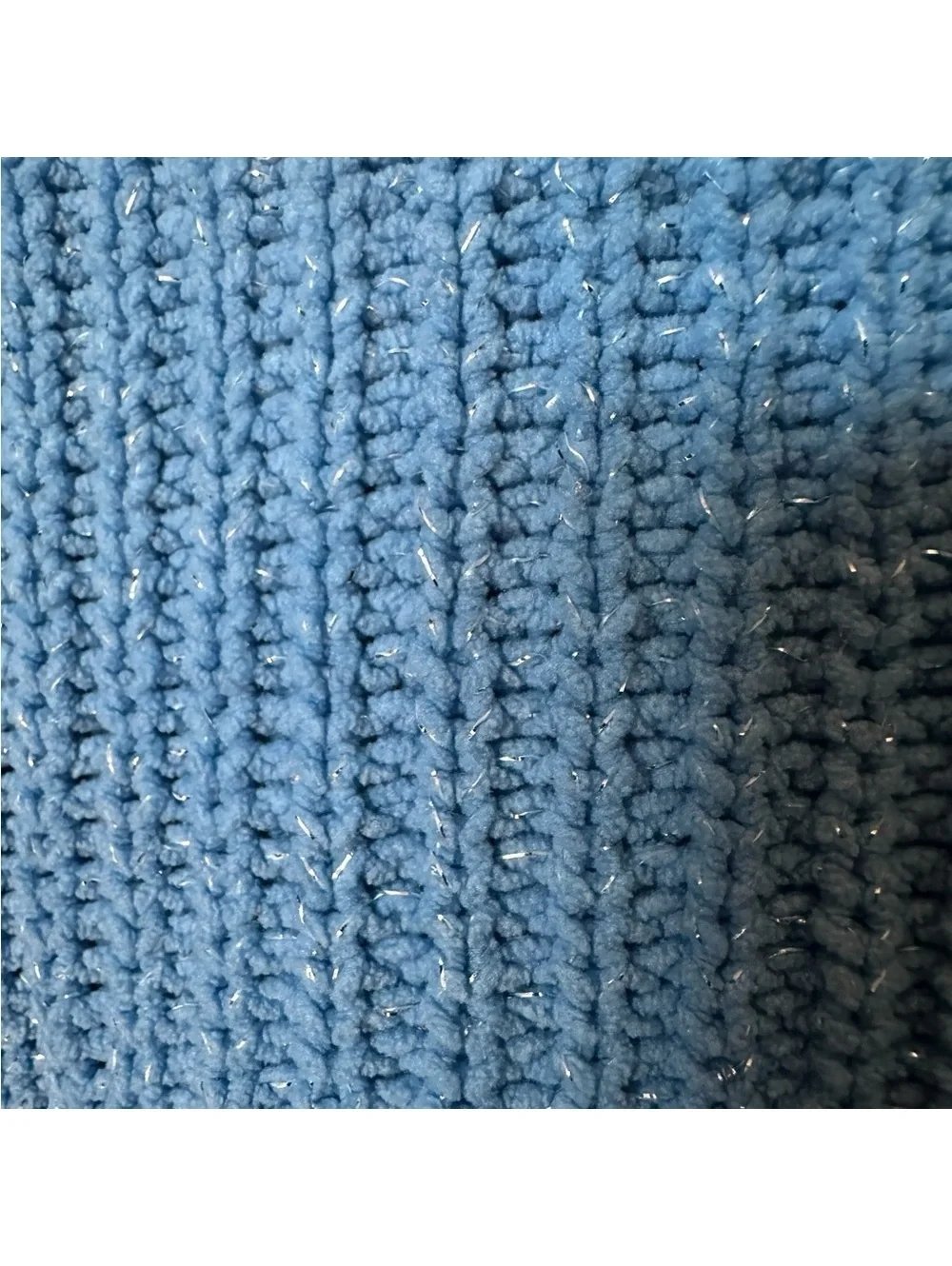 DKNY Kids Blue Knit Sweater Blue Sweaters Size MG